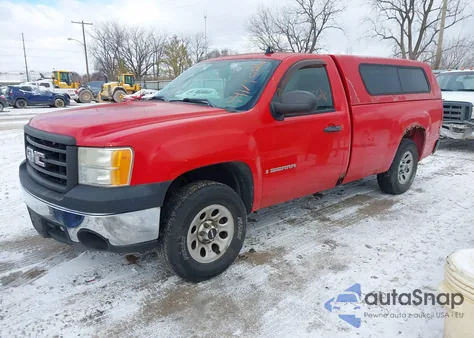 2008 GMC Sierra 1500 Work Truck из США, поврежденный, VIN 1GTEC14X48Z102421